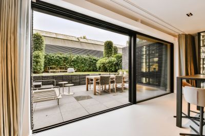 Residential Folding Door Setup